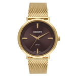 Ficha técnica e caractérísticas do produto Relógio Orient Feminino Esteira Dourado Fgss0140 M1kx