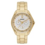 Ficha técnica e caractérísticas do produto Relógio Orient Feminino Fgssm060 S2kx Dourado Multifunção