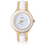 Ficha técnica e caractérísticas do produto Relógio Orient Feminino FTSS0038 B1KB Branco Dourado