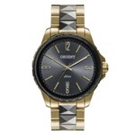 Ficha técnica e caractérísticas do produto Relógio Orient Feminino FTSS1082 G2KS Dourado Preto