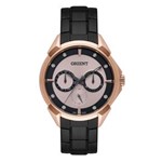 Relógio Orient Feminino Ftssm039 R1px Rose Preto Multifunção