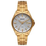 Ficha técnica e caractérísticas do produto Relógio Orient Feminino Ref: Fgss1175 S1kx Casual Dourado