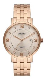 Ficha técnica e caractérísticas do produto Relogio Orient Feminino Rose Gold Social Analogico A Prova Dagua Frss1042 R2rx