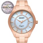 Ficha técnica e caractérísticas do produto Relógio Orient Feminino Swarovski Elements FRSS1033B2RX