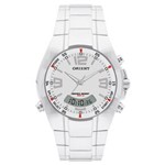 Ficha técnica e caractérísticas do produto Relógio Orient Masculino Anadigi Mbssa025 B2sx Branco