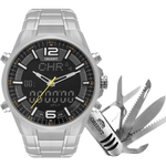 Ficha técnica e caractérísticas do produto Relógio Orient Masculino Anadigi Sports MBSSA048 P2SX com Canivete