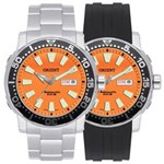 Ficha técnica e caractérísticas do produto Relógio Orient Masculino Automático Scuba Diver - 469Ss040 O1Sx - Prata