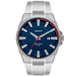 Ficha técnica e caractérísticas do produto Relógio Orient Masculino Azul e Vermelho - MBSS1369 D1SX