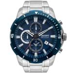 Ficha técnica e caractérísticas do produto Relógio Orient Masculino Chronograph MBSSC207D1SX