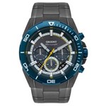 Ficha técnica e caractérísticas do produto Relógio Orient Masculino Cronografo Mtssc026 G1gx Preto Azul