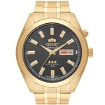 Ficha técnica e caractérísticas do produto Relógio Orient Masculino Dourado 469GP075G1KX