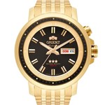 Ficha técnica e caractérísticas do produto Relógio Orient Masculino Dourado 469GP079P1KX