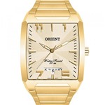 Ficha técnica e caractérísticas do produto Relógio Orient Masculino Dourado GGSS1007C2KX Analógico 5 Atm Cristal Mineral Tamanho Médio