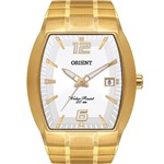 Ficha técnica e caractérísticas do produto Relógio Orient Masculino Dourado GGSS1017S2KX Analógico 5 Atm Cristal Mineral Tamanho Médio