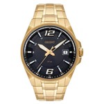 Relógio Orient Masculino Dourado Mgss1168 G2kx