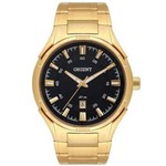 Ficha técnica e caractérísticas do produto Relógio Orient Masculino Dourado Mgss1169 P1kx