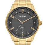 Ficha técnica e caractérísticas do produto Relógio Orient Masculino Dourado Slim MGSS1126G2KX
