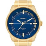 Ficha técnica e caractérísticas do produto Relógio Orient Masculino Dourado Sport MGSS1129 D1KX Analógico 5 Atm Cristal Mineral