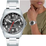 Ficha técnica e caractérísticas do produto Relógio Orient Masculino Mbss1154a G2sx Prateado Original