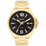 Ficha técnica e caractérísticas do produto Relógio Orient Masculino Mgss1124 P2kx Dourado Analógico