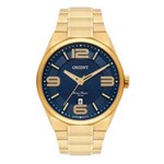 Ficha técnica e caractérísticas do produto Relógio Orient Masculino Mgss1151 D2kx Dourado