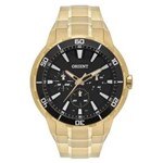 Ficha técnica e caractérísticas do produto Relógio Orient Masculino Mgssm024 P1kx Dourado Preto
