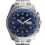 Ficha técnica e caractérísticas do produto Relógio Orient Masculino Prata Automatic 469SS057 D1SX Analógico 10 Atm Cristal Mineral