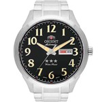 Ficha técnica e caractérísticas do produto Relógio Orient Masculino Prata Automatic 469SS074P2SX Automático 10 Atm Cristal Mineral