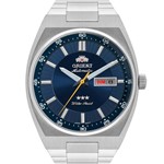 Ficha técnica e caractérísticas do produto Relógio Orient Masculino Prata Automatic 3469SS087D1SX Analógico 5 Atm Cristal Mineral