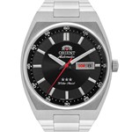 Ficha técnica e caractérísticas do produto Relógio Orient Masculino Prata Automatic 469SS087P1SX Analógico 5 Atm Cristal Mineral