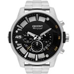 Ficha técnica e caractérísticas do produto Relógio Orient Masculino Prata Chronograph MBSSC190P2SX