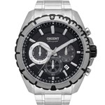 Ficha técnica e caractérísticas do produto Relógio Orient Masculino Prata Chronograph MBSSC197G1SX Analógico 10 Atm Cristal Mineral