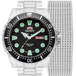 Ficha técnica e caractérísticas do produto Relógio Orient Masculino Prata Diver 469SS073P1SX