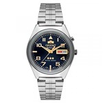 Ficha técnica e caractérísticas do produto Relógio Orient Masculino Prata em Aço - 469Ss083 P2sx