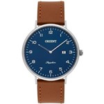 Relógio Orient Masculino Ref: Mbscs008 D2mx Slim Prateado