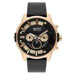 Ficha técnica e caractérísticas do produto Relógio Orient Masculino Ref: Mgscc005 P2px Cronógrafo Dourado