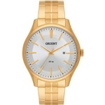 Ficha técnica e caractérísticas do produto Relogio Orient Masculino Social Dourado MGSS1099 S1KX