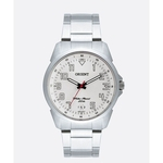 Ficha técnica e caractérísticas do produto Relógio Orient MBSS1154A S2SX masculino prateado mostrador branco