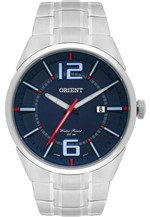 Ficha técnica e caractérísticas do produto Relógio Orient MBSS1327 D2SX Masculino Prateado Mostrador Azul