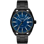 Ficha técnica e caractérísticas do produto Relógio Orient Preto Azul Masculino Mpss1011 D1px