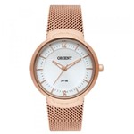 Ficha técnica e caractérísticas do produto Relógio Orient Rose Gold Slim Feminino Frss0038 S2rx