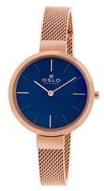 Ficha técnica e caractérísticas do produto Relógio Oslo Feminino Slim Rosé Ofrsss9t0001 D1rx
