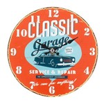 Relógio para Mesa de Vidro - Classic - 17 Cm