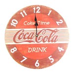 Ficha técnica e caractérísticas do produto Relogio Parede 34cm Coca Cola V.3421