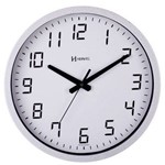 Ficha técnica e caractérísticas do produto Relógio Parede 35cm Tic-tac Branco Craquelad Brilhante 6722T