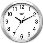 Ficha técnica e caractérísticas do produto Relógio Parede 36cm Silencioso Steel 36A Escovado Kienzle