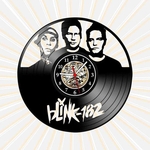 Ficha técnica e caractérísticas do produto Relógio Parede Blink 182 Bandas Rock Punk Vinil LP Decoração