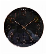 Relógio Parede Bronze 30x30cm - Produtos Infinity Presentes