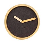 Ficha técnica e caractérísticas do produto Relógio Parede Calm Brown Woodd=30cm