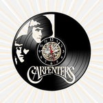 Ficha técnica e caractérísticas do produto Relógio Parede Carpenters Bandas Rock Música Disco Vinil LP